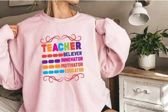 Teacher Beliver Innovator Motivator Educ
